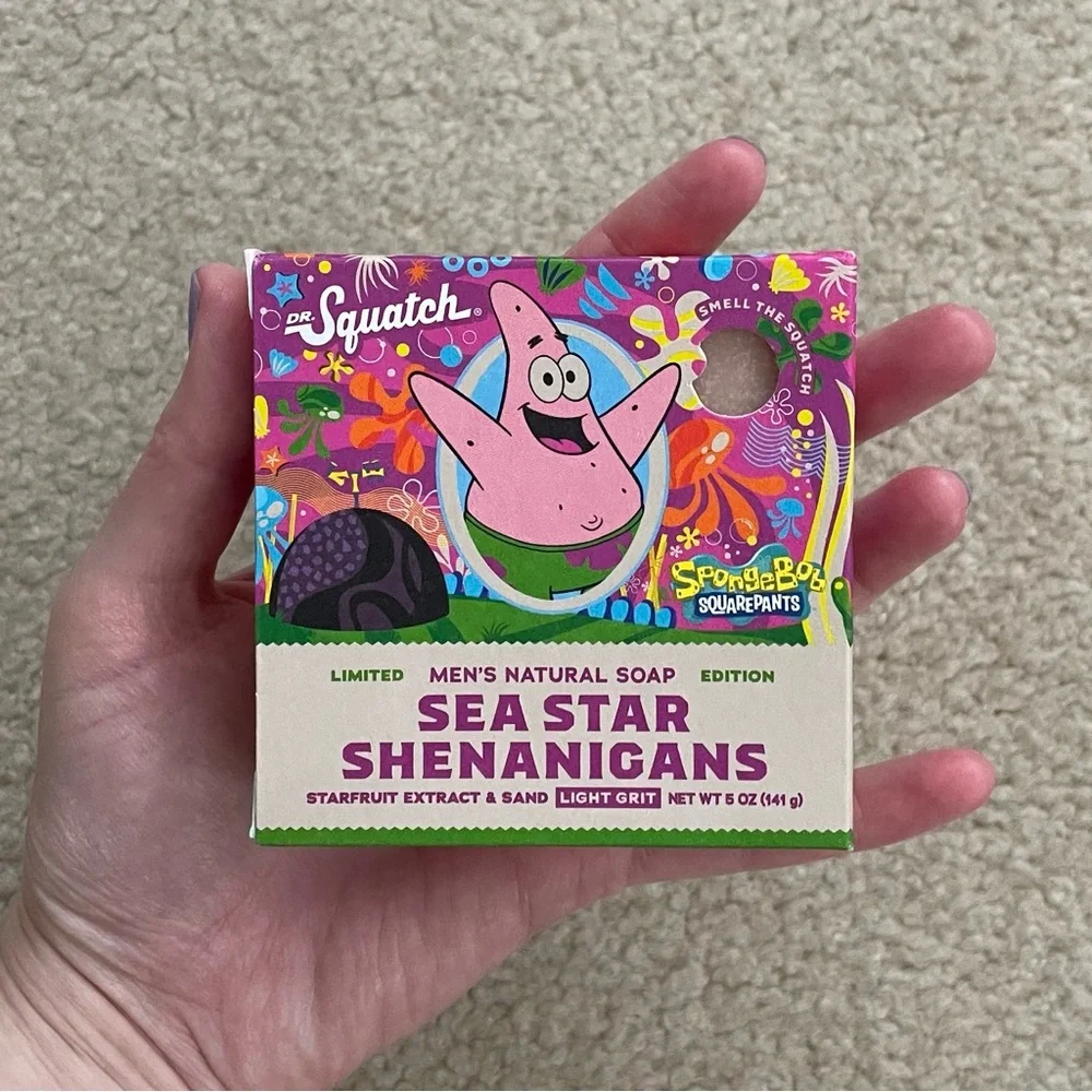 Dr. Squatch Nautical Nonsense, Sea Star Shenanigans Bricc Soap + Deodorant Set